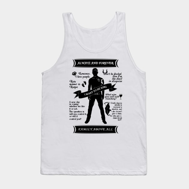 Klaus Mikaelson Quotes Tank Top by KsuAnn